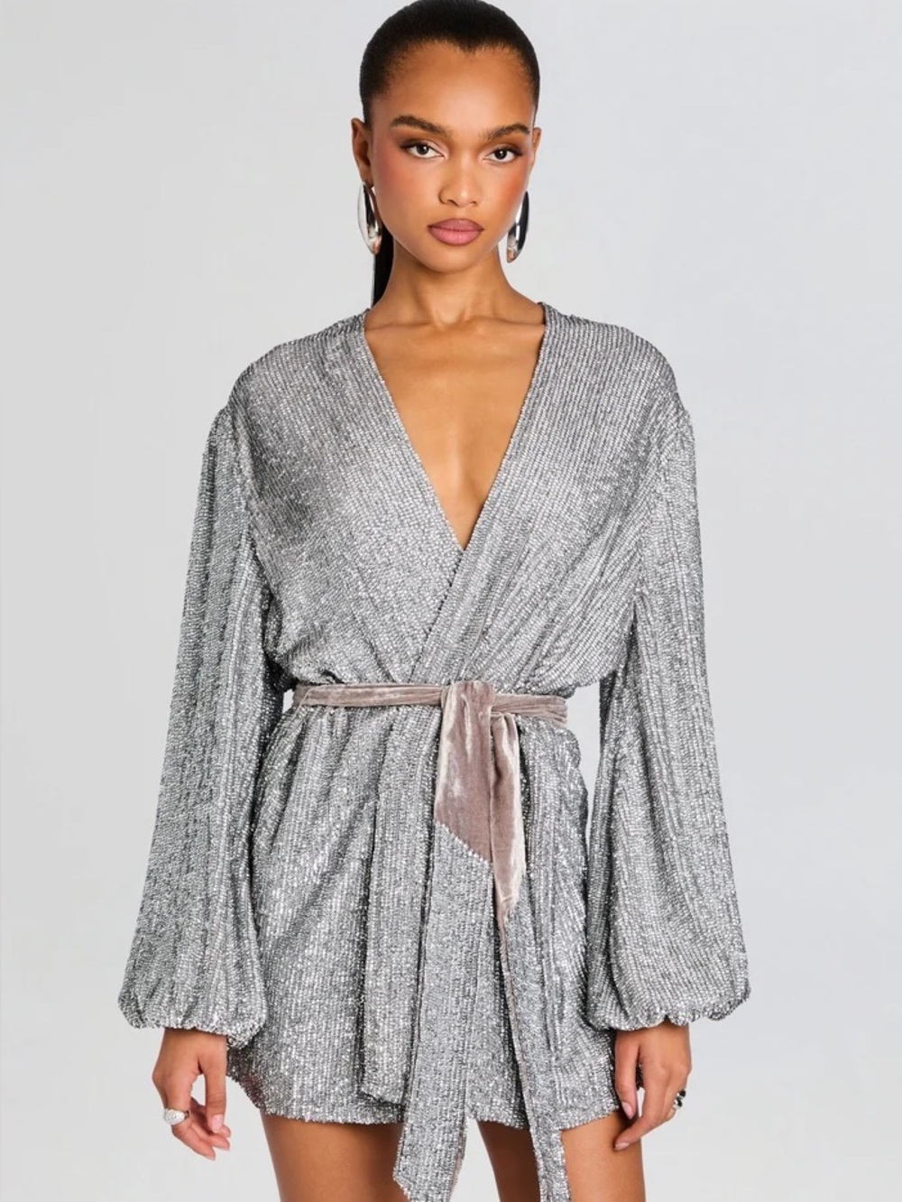 Retrofete Gabrielle sequin robe dress size small